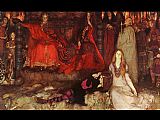 Hamlet Play Scene by Edwin Austin Abbey
